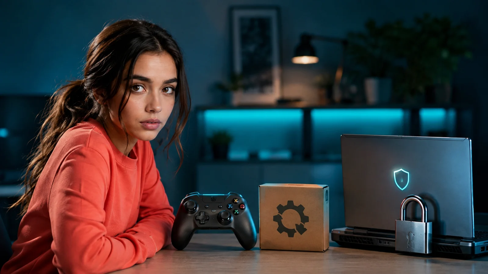 Jana presenting maintaining a gaming PC